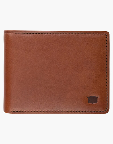 Forrest Trifold Leather Wallet in TAN for $79.96