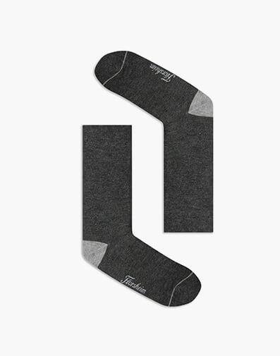 Plain Sock Bamboo Sock  in CHARCOAL for $12.95