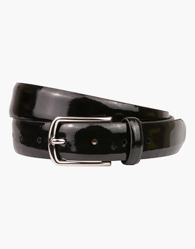Newman  Classic Leather Belt in MIDNIGHT for $47.96