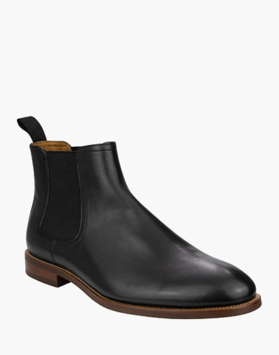 Rucci Chelsea Plain Toe Chelsea Boot  in BLACK for $169.95