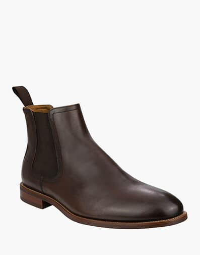 Rucci Chelsea Plain Toe Chelsea Boot  in BROWN for $169.95