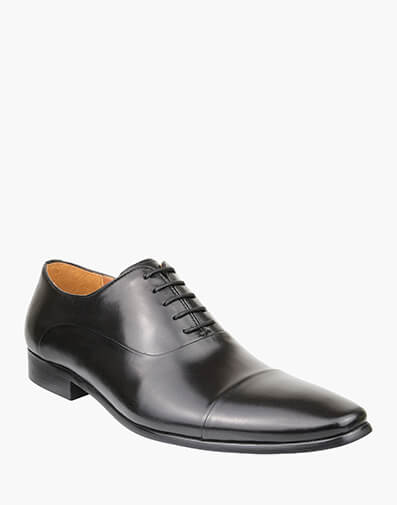 Exeter Cap Toe Oxford in BLACK for $129.80