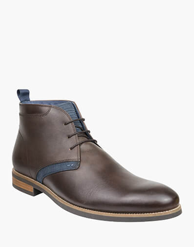 Cumulus  Plain Toe Chukka Boot in BROWN for $239.95