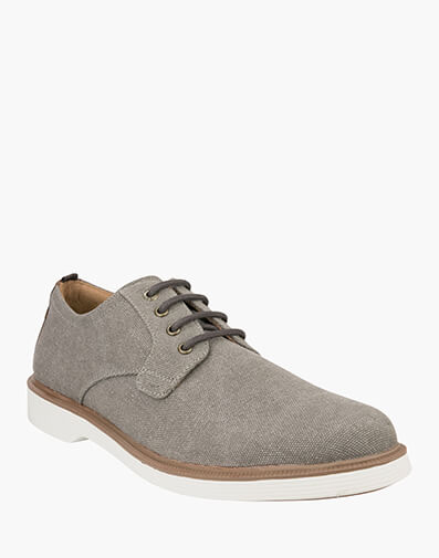 Supacush Canvas Plain Toe Derby in GREY for $69.80