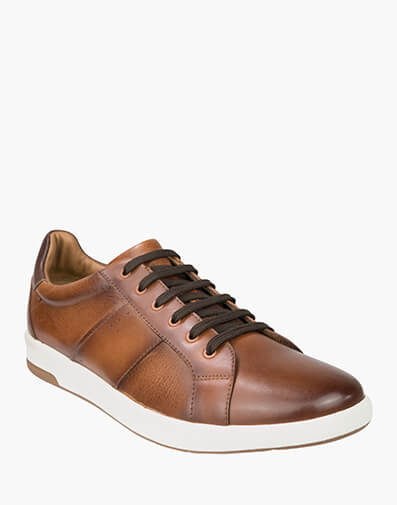 Crossover Lace To Toe Sneaker in COGNAC for $149.95