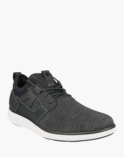 Venture Knit Knit Plain Toe Sneaker in BLACK for $129.95