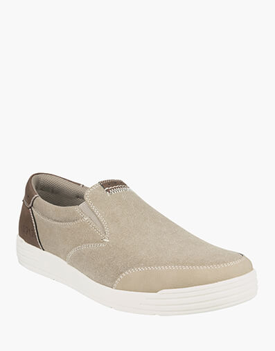 City Walk Canvas Moc Toe Slip On in STONE for $69.80