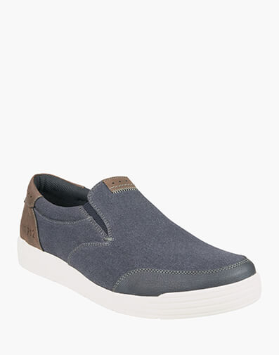 City Walk Canvas Moc Toe Slip On in BLUE for $69.80