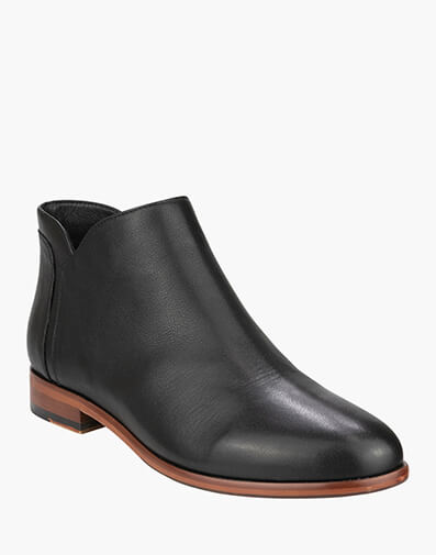 Madeline Plain Toe Zip Boot in BLACK for $139.80