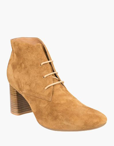 Claudine Round Toe Ankle Boot in TAN for $149.80