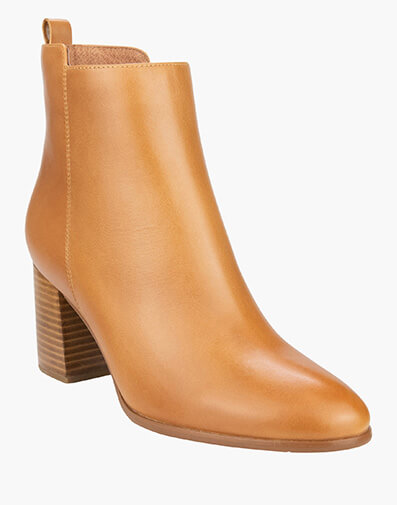 Tilley Plain Toe Ankle Boot in COGNAC for $149.80