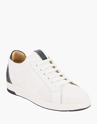Crossover Knit Lace To Toe Sneaker in WHITE for $129.80
