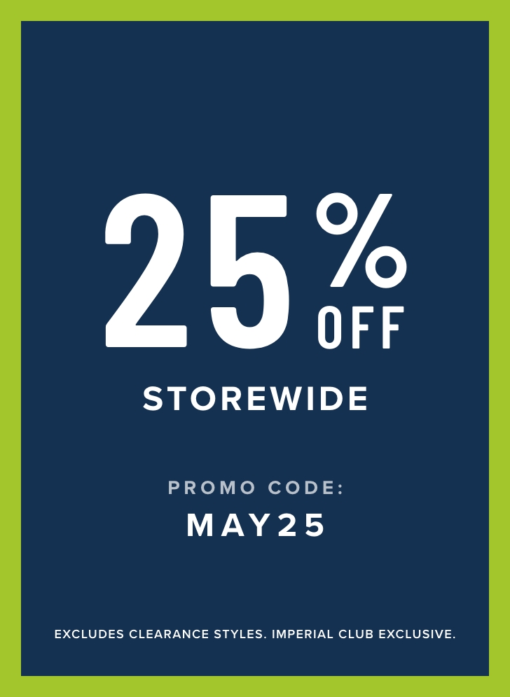  May - Click Frenzy 25% off storewide 
