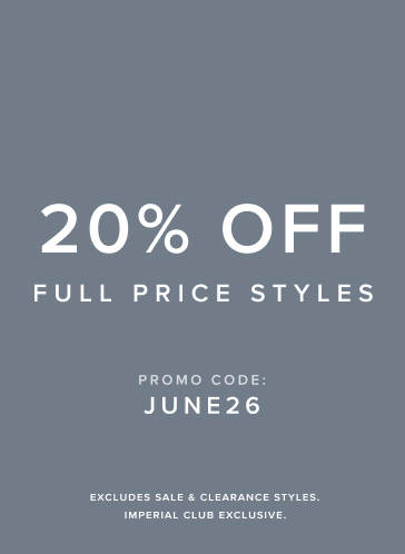  June - Winter Sale 20% Off Full Price 