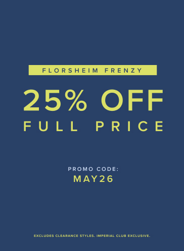  May - 25% Off Full Price