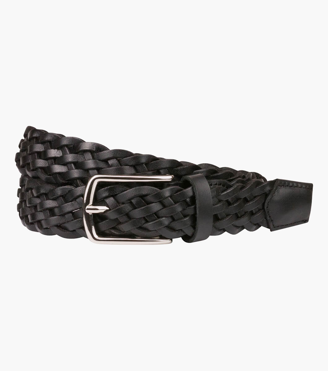 Neeson Leather Braid Belt Men’s Belts | Florsheim.com