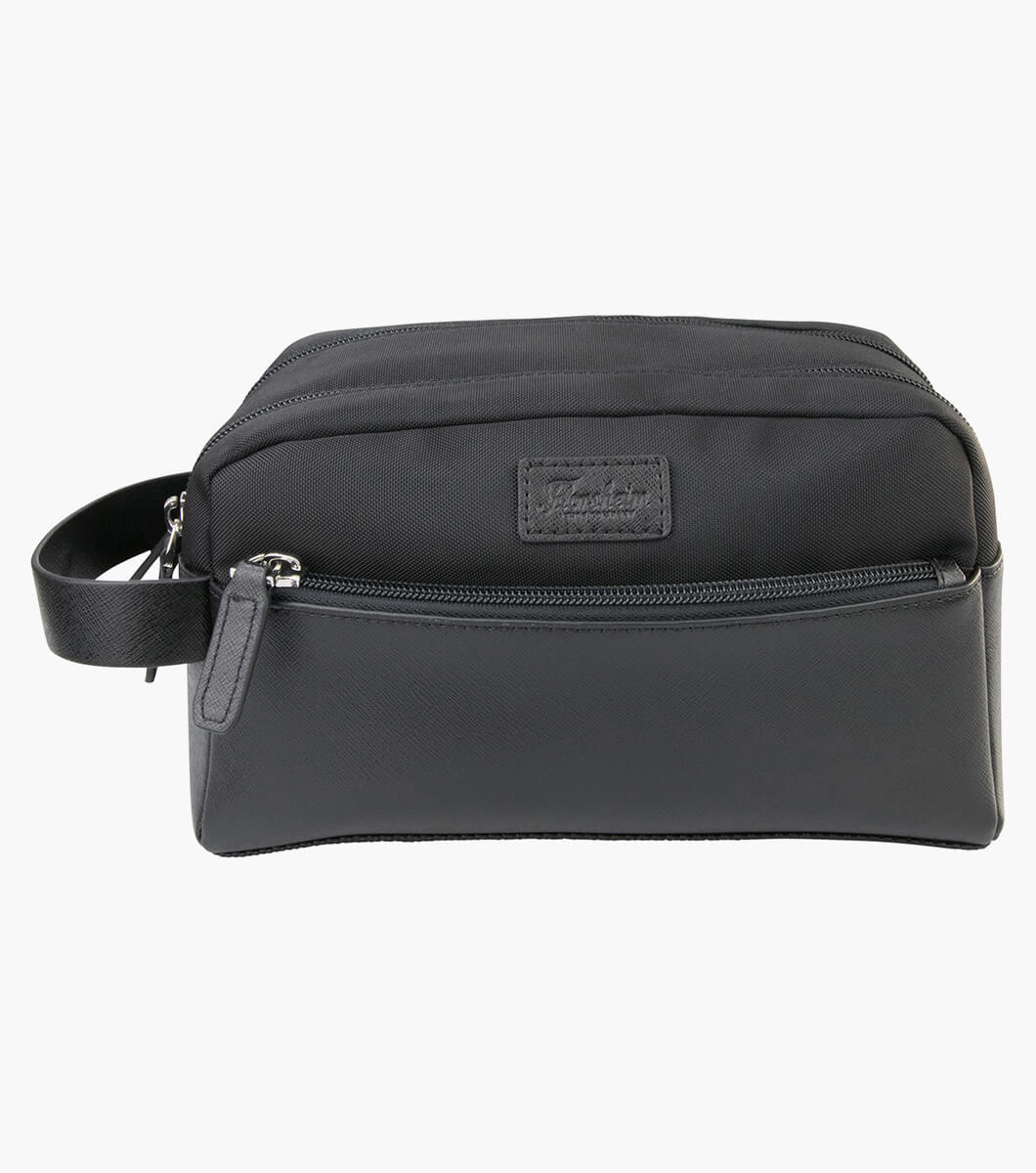 Limerick Nylon & Leather Toiletry Bag Men’s Bags and Wallets ...