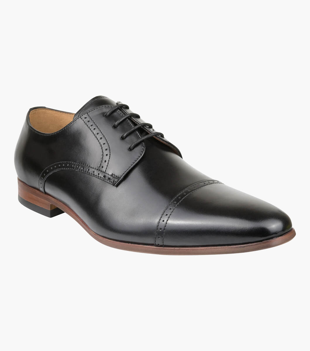 florsheim center cap toe derby