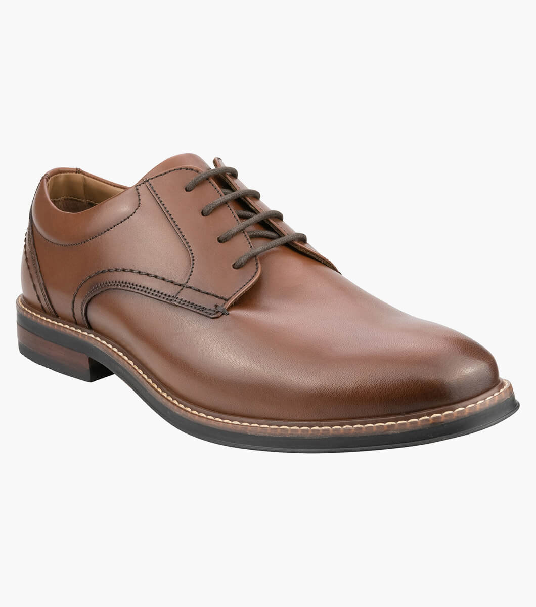Calderone Plain Plain Toe Derby Men’s Dress Shoes | Florsheim.com