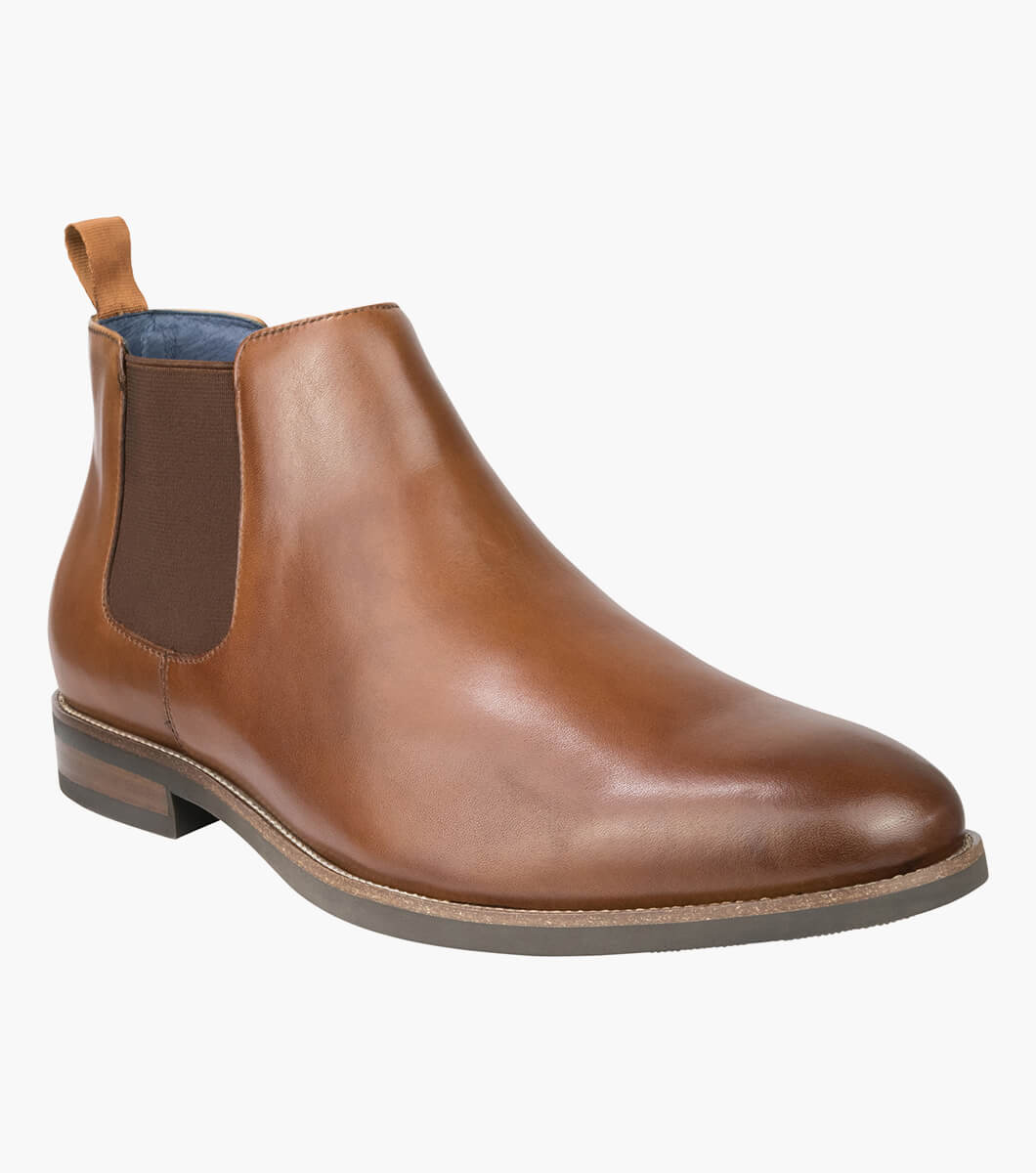 Ceduna Plain Toe Chelsea Boot Men’s Dress Shoes | Florsheim.com