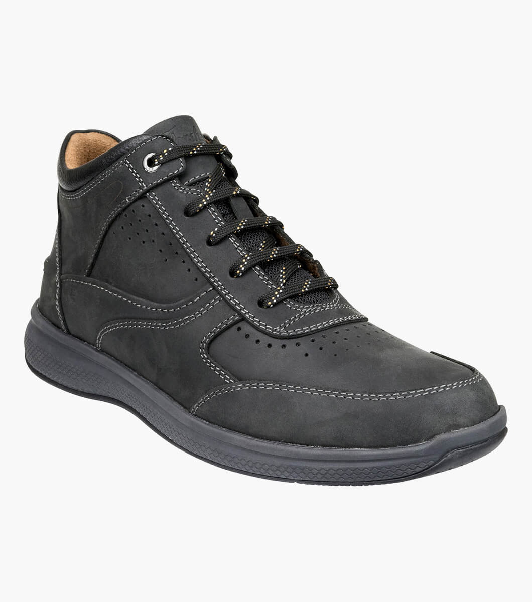 moc toe boots with black sole