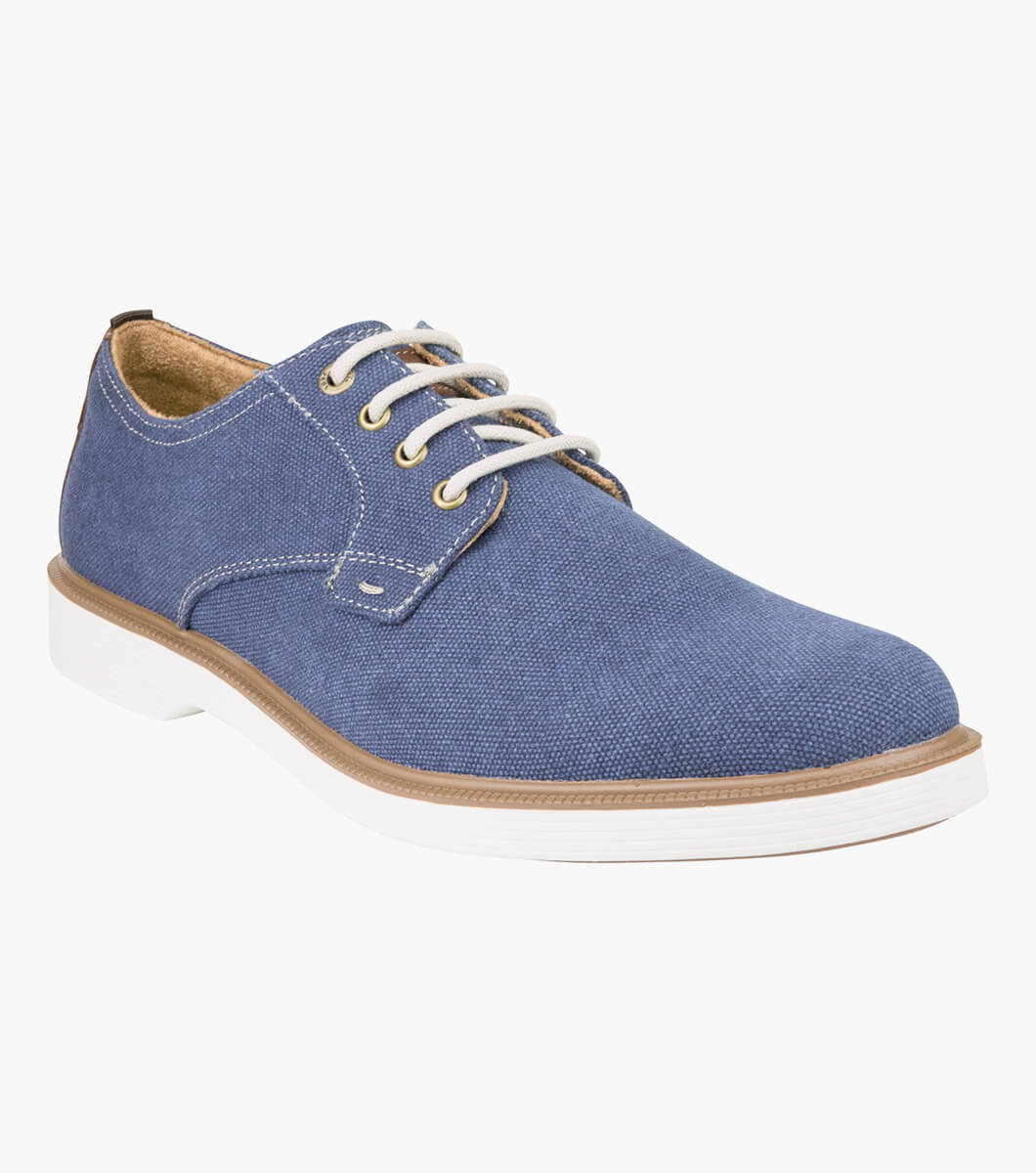 Supacush Canvas Plain Toe Derby Men’s Casual Shoes | Florsheim.com