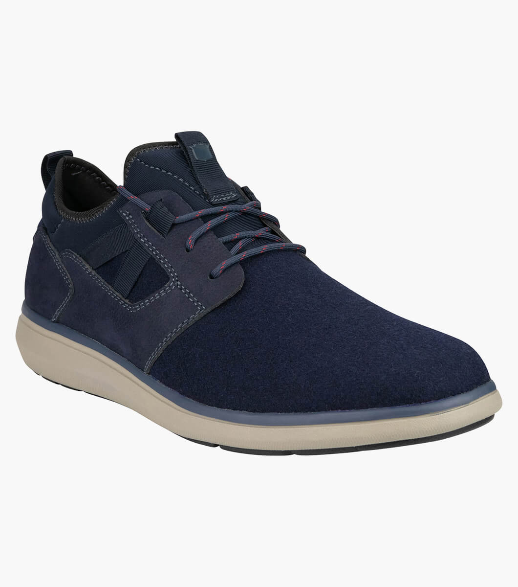 Venture Wool Plain Toe Lace Up Sneaker Men's Sneakers | Florsheim.com