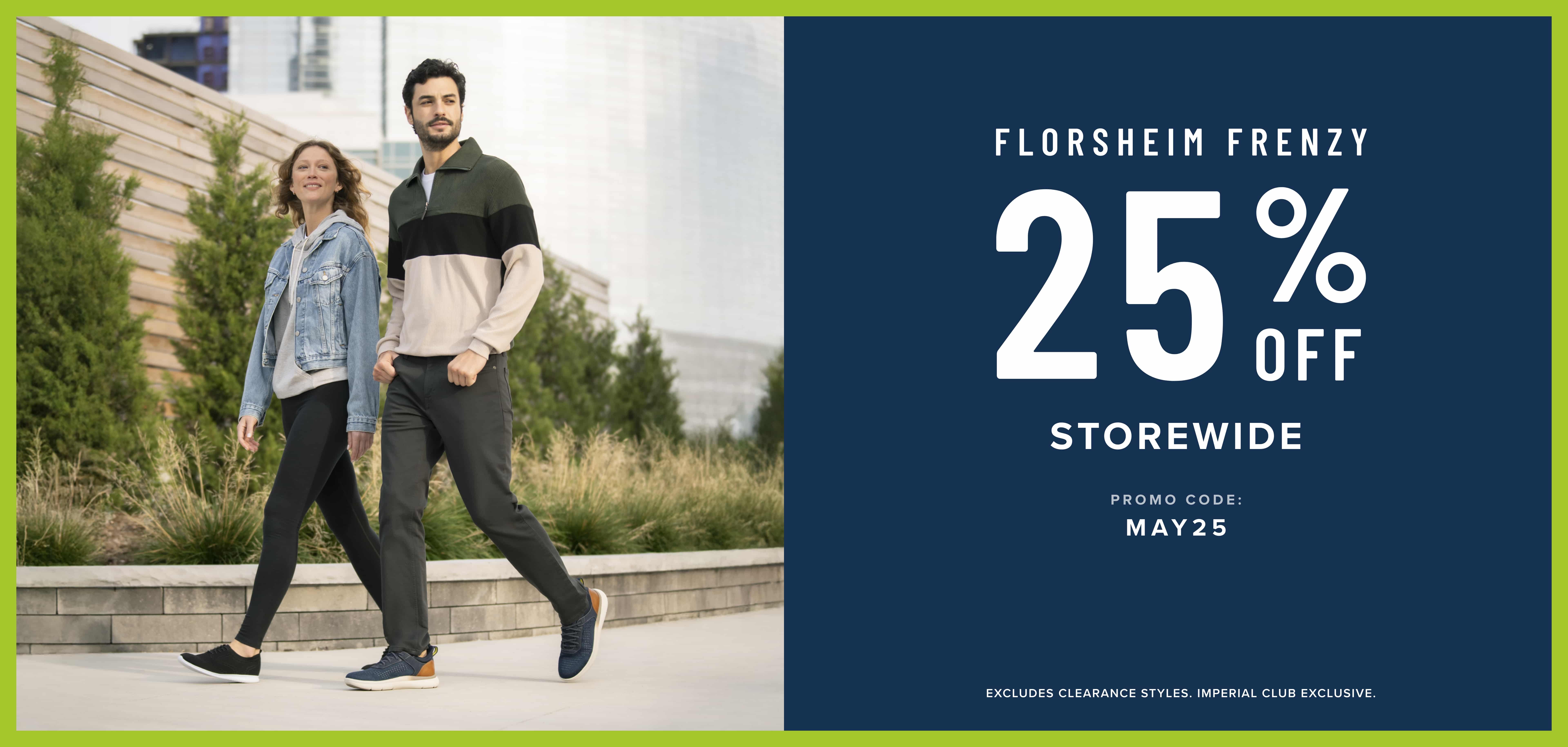 May - Click Frenzy 25% off storewide