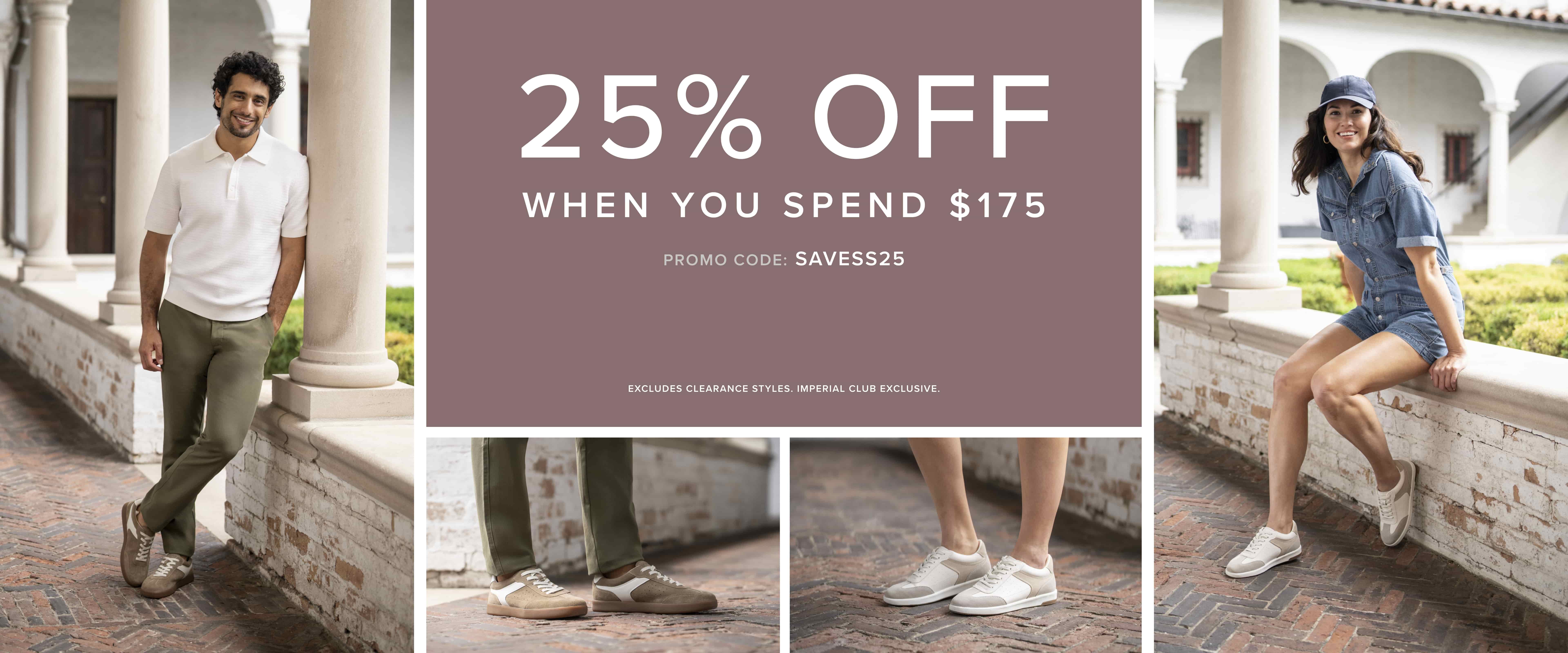 Nov - 25% Off When You Spend $175