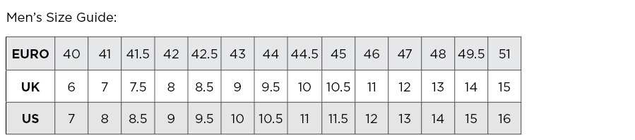 Us Uk Shoe Size Chart