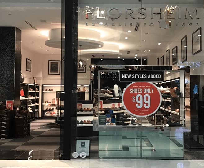 florsheim - pacific fair