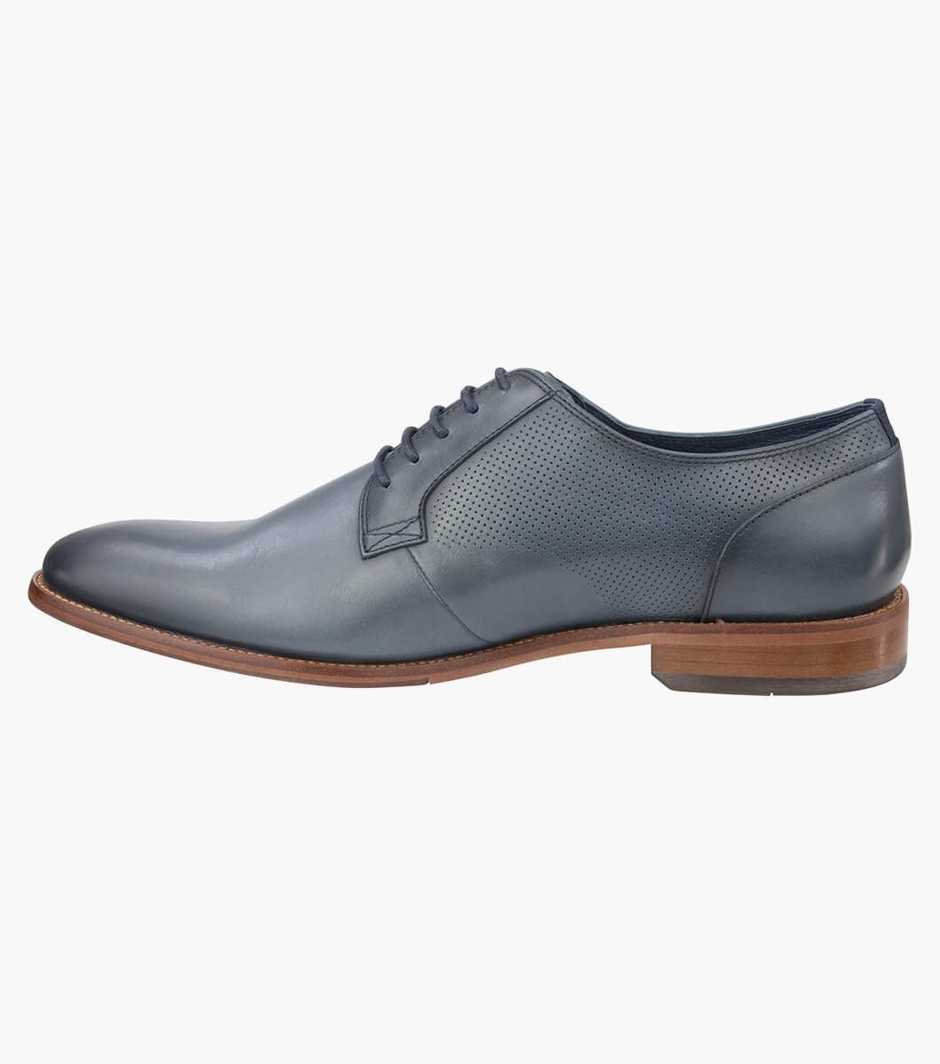 Men’s Dress Shoes | OCEAN Plain Toe Derby | Florsheim Flex Perf