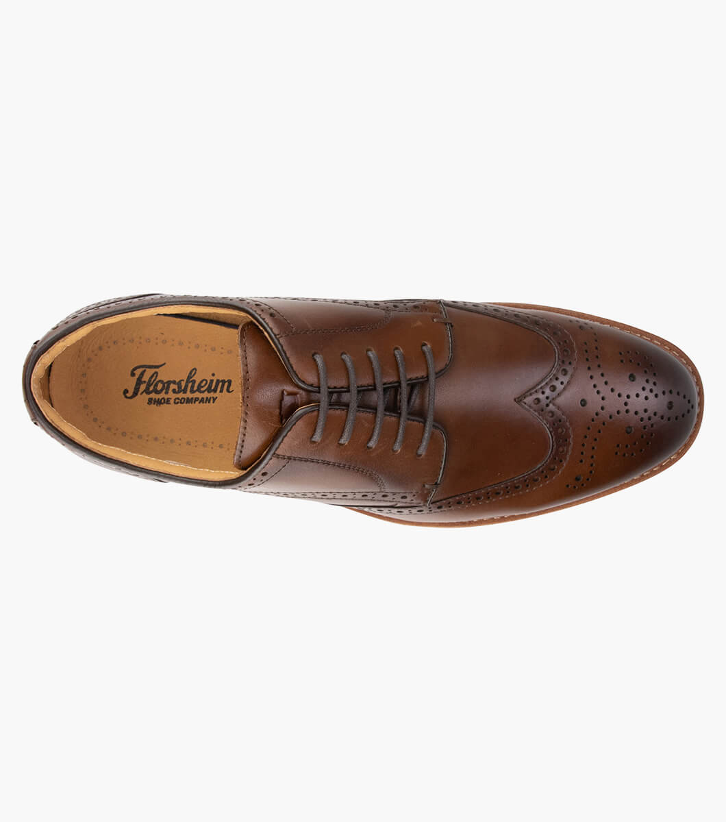 Anthem Wingtip in BROWN Rotate View