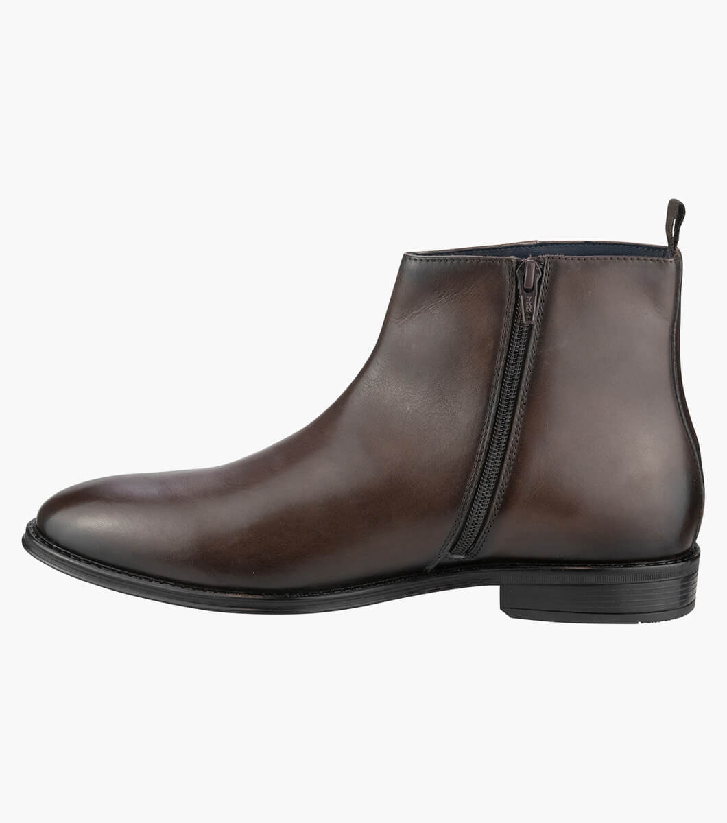 Chatham Zip Boot in BROWN Rotate View