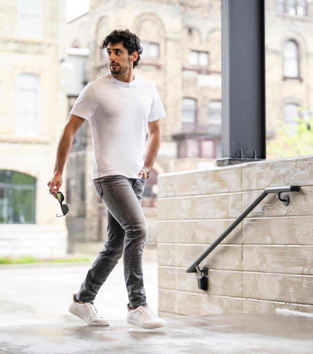 Kore EZ Sneaker in WHITE Rotate View
