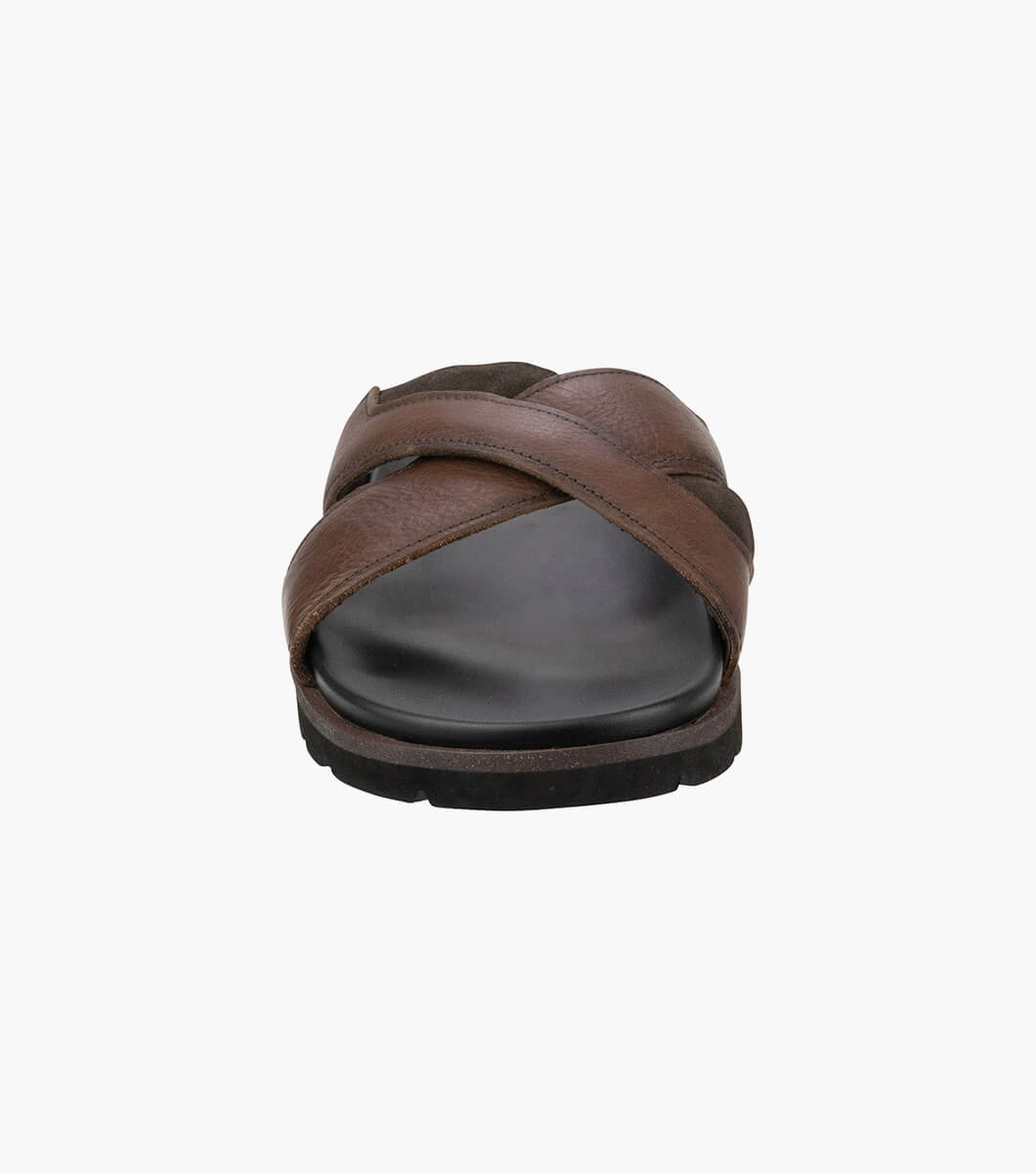 Bayside Slide in BROWN Rotate View