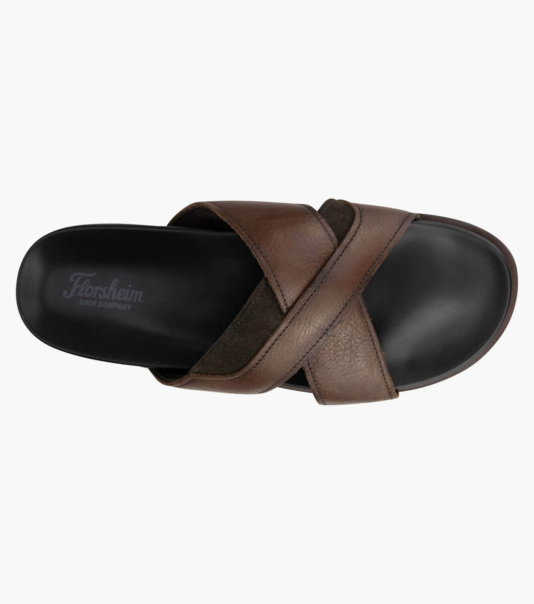 Bayside Slide in BROWN Rotate View