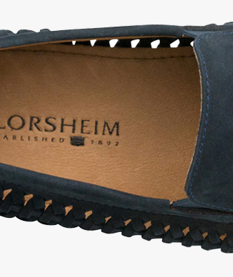 CUSHIONED LEATHER SOCK 
