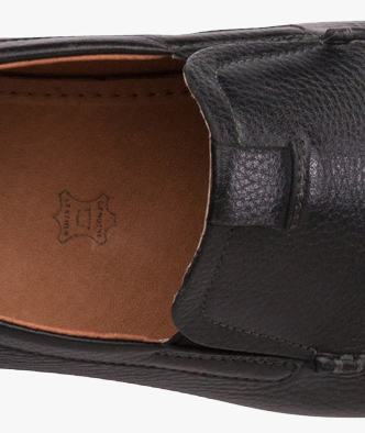 CUSHIONED LEATHER SOCK 
