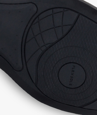 DURABLE RUBBER SOLE 
