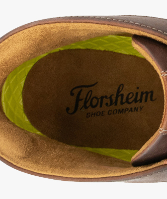 CUSHIONED LEATHER SOCK 

