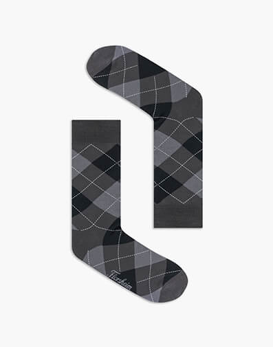 Diamonds Mercerised Cotton Sock 