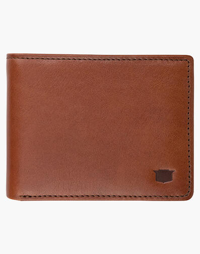 Fisher Bifold Leather Wallet TAN