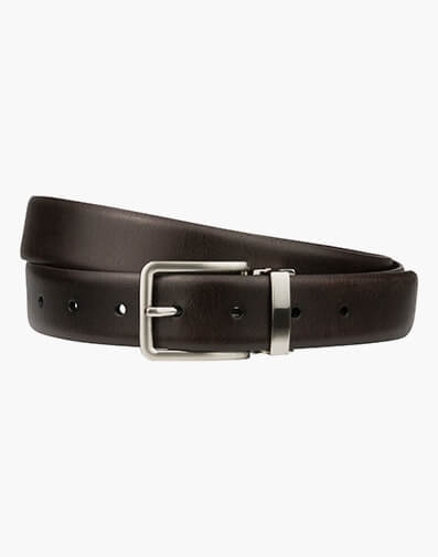 Hoffman Leather Belt  in BROWN for $67.46
