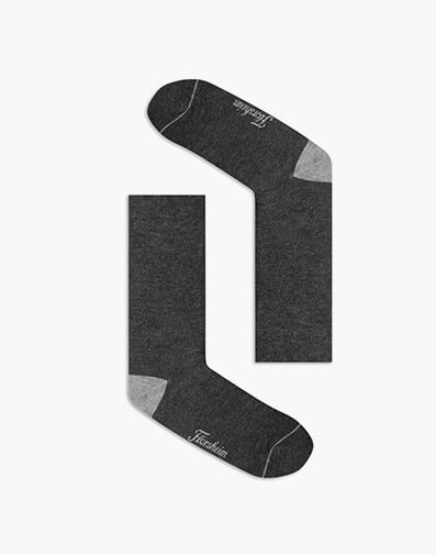 Plain Sock Bamboo Sock  CHARCOAL