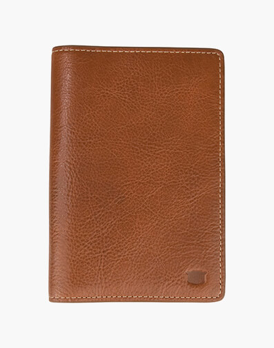 Newark Leather Travel Wallet TAN