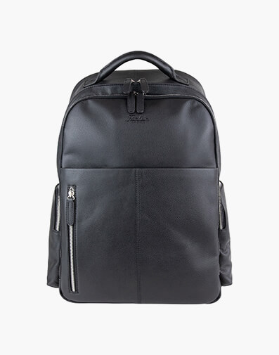 Urban Leather Backpack in BLACK for $199.95