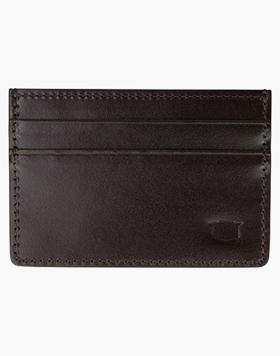 Advantage Leather Card Wallet in BROWN for $39.96