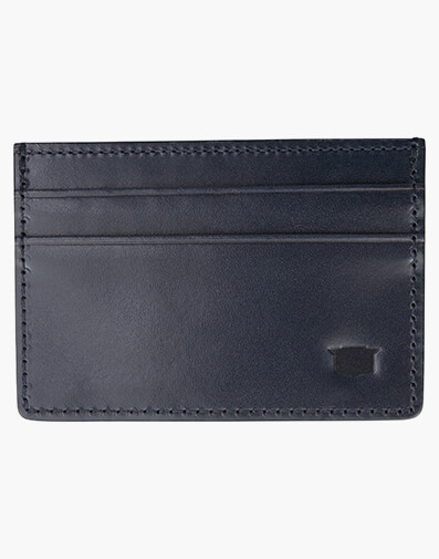 Advantage Leather Card Wallet NAVY