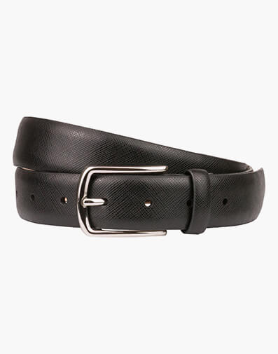 Newman  Classic Leather Belt in NERO for $39.80